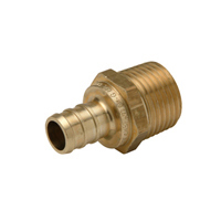 QQMC33GX - XL Brass Male Pipe Thread Adapter