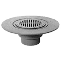 Adjustable Frame Wide Flange Deck Drain