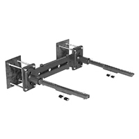 Adjustable Concealed Arm System Wall Supported