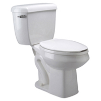 1.1 gpf Pressure assist, ADA Height, Elongated, Two-Piece Toilet