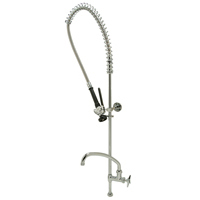 Lead-Free Pre-Rinse Unit Assembly with Add-On Faucet.