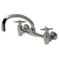 AquaSpec® wall-mount sink faucet with 9-1/2