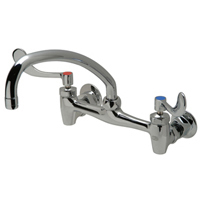 AquaSpec® wall-mount sink faucet with 9-1/2