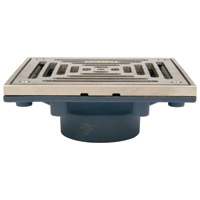 Z461 - 6 [152] Sq. Modular Non-Adjustable Floor Drain with