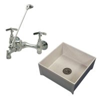 Mop Service Basin & Faucet