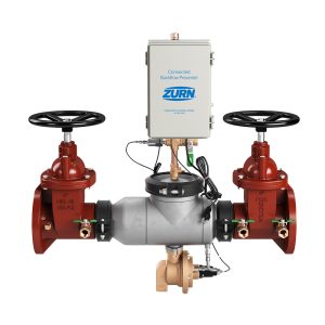 Principe de Pression Réduite Connectée Zurn avec Moniteur de Soupape de Sûreté (W1)