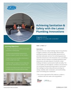  Achieving Sanitation and Safety with the Latest Plumbing Innovations