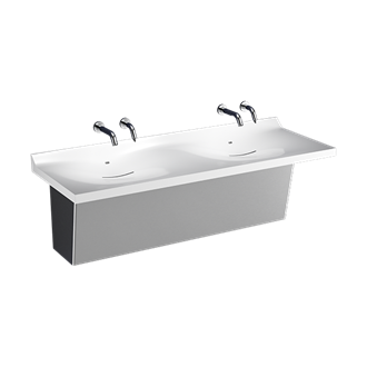 Sundara Drift Handwashing System Double Basin