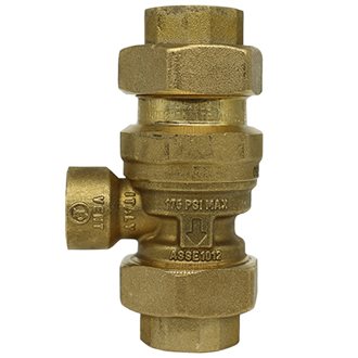 Zurn 1/2 in. Bronze Dual Check Valve Backflow Preventer with Atmospheric Venting